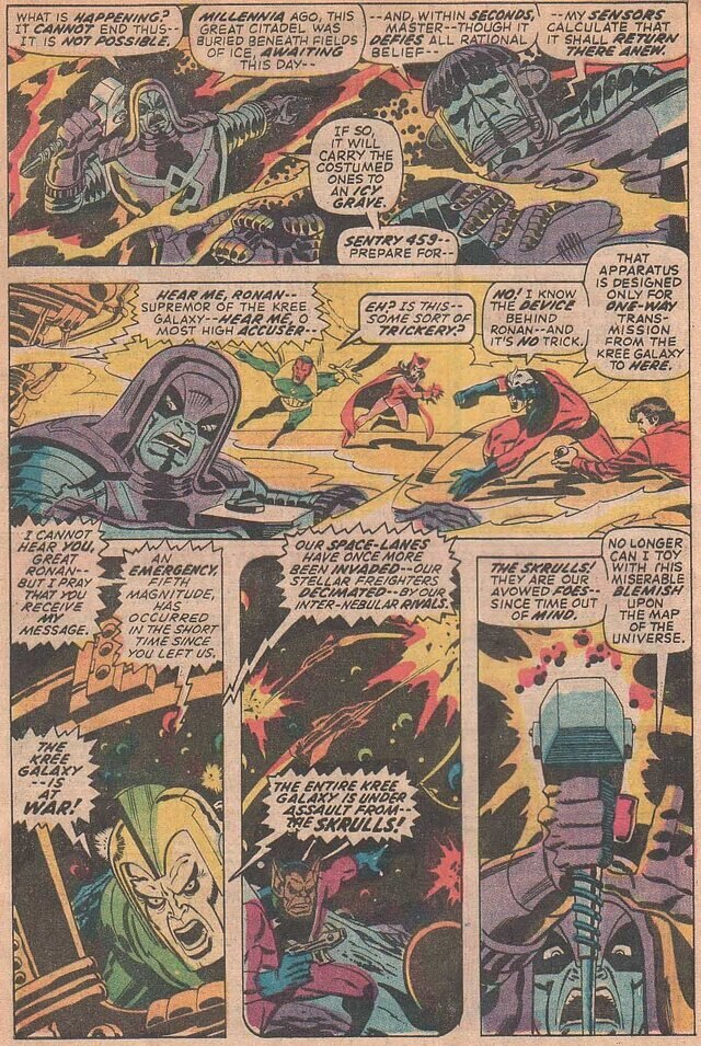 Avengers #91 (Written by Roy Thomas, Art by Sal Buscema)