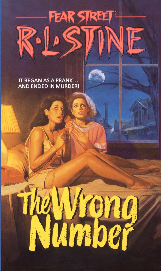 RL Stine Fear Street The Wrong Number Cover