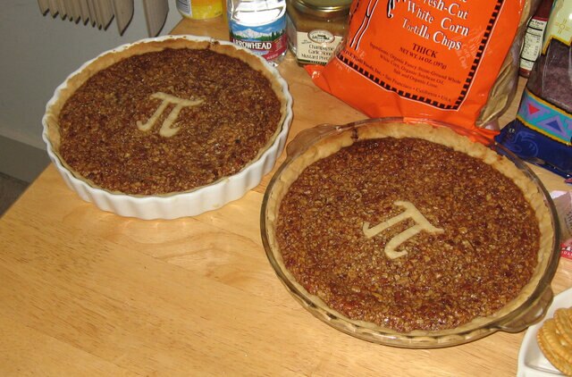 2 pie are round. Credit: AmitP on Flickr