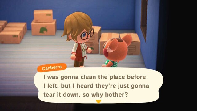 Animal Crossing Existential Moving