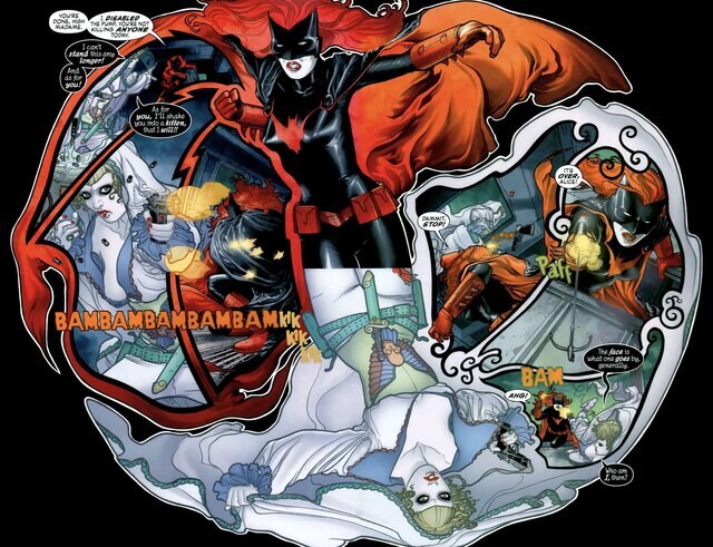 Batwoman vs. Alice in Batwoman: Elegy