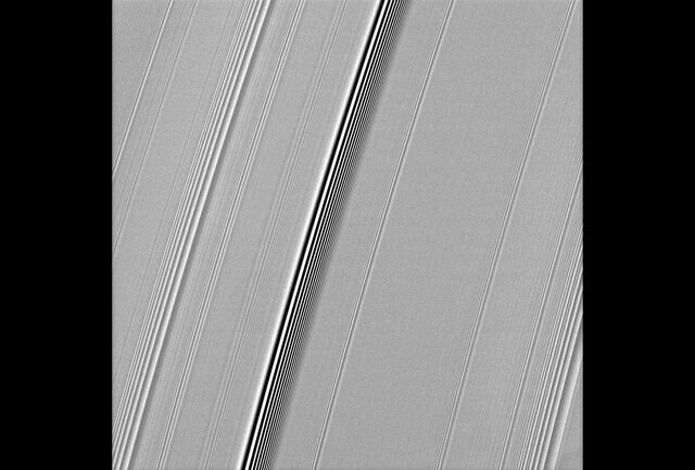 Cassini Rings Density Waves