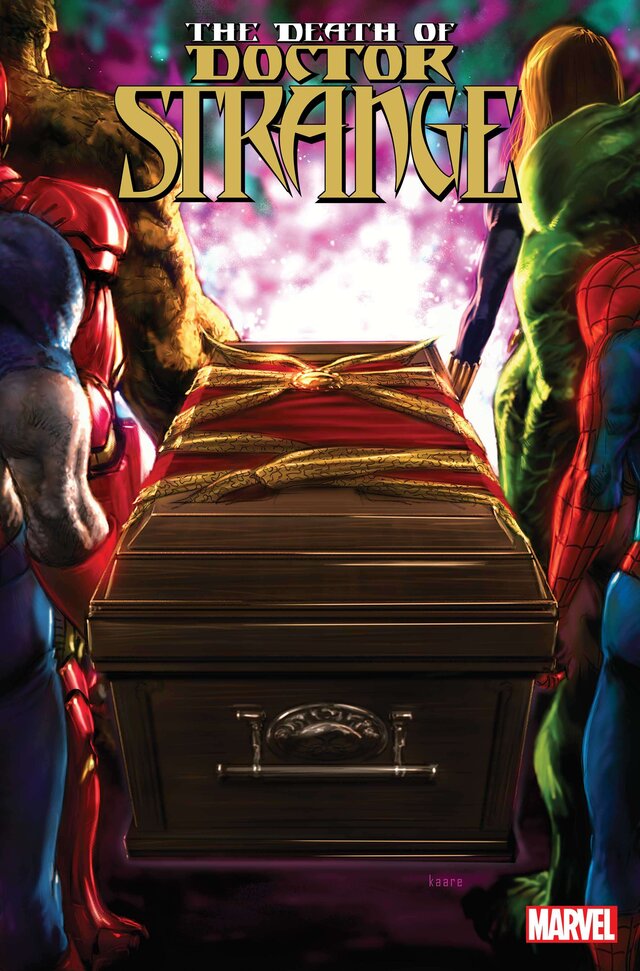 Death of Dr. Strange Cover