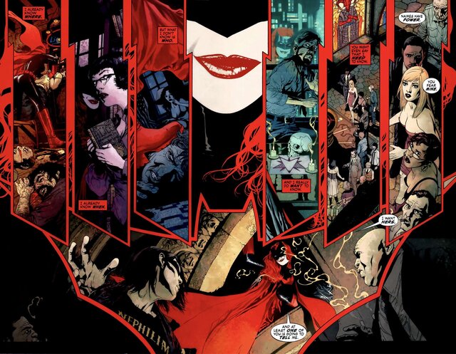 Batwoman: Elegy bat panel