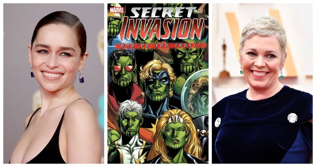 Emilia Clarke & Olivia Colman Secret Invasion