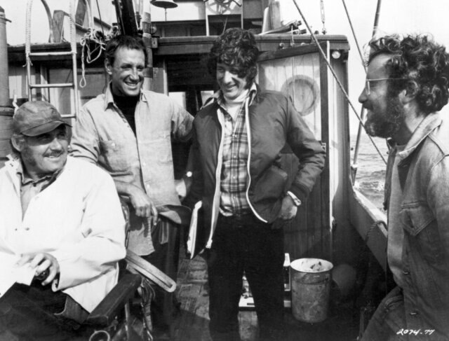 Jaws, Robert Shaw, Roy Scheider, Steven Spielberg, Richard Dreyfuss 