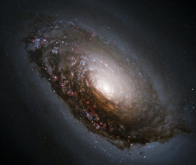 M64, the Black Eye galaxy. Credit: NASA/ESA and The Hubble Heritage Team (AURA/STScI)