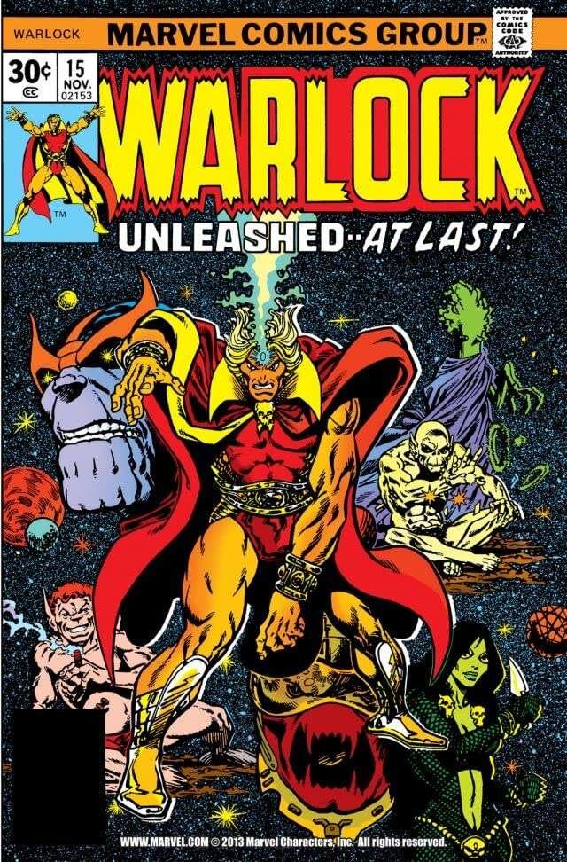 Warlock issue #15 Cover