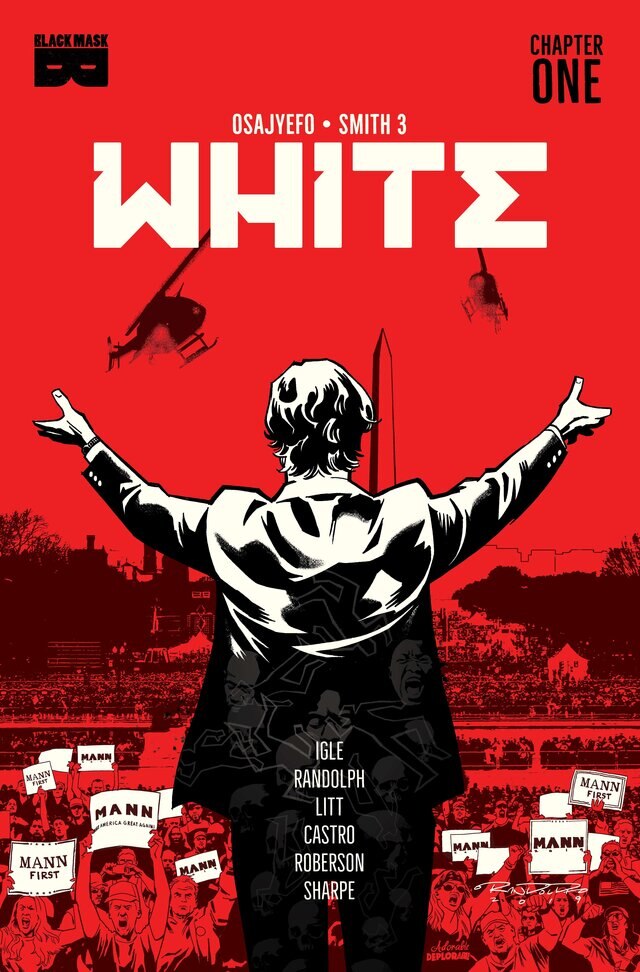 White Cover Comic