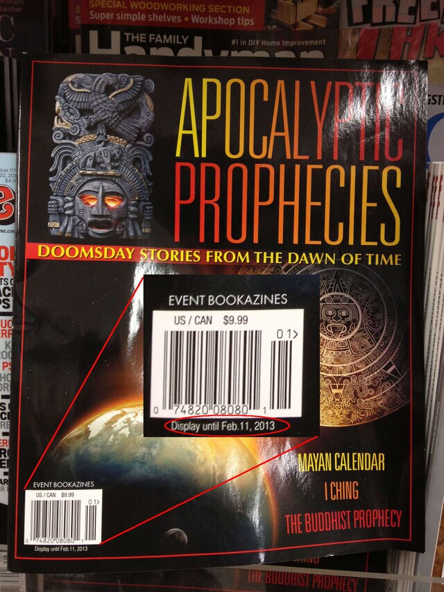 You can’t make this up. Oh wait, they did: I saw this magazine in late 2012. Credit: Phil Plait