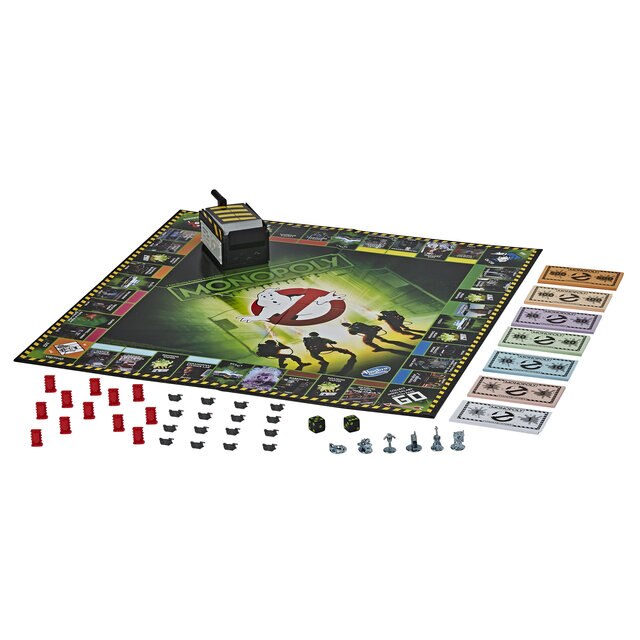 Monopoly Ghostbusters game board