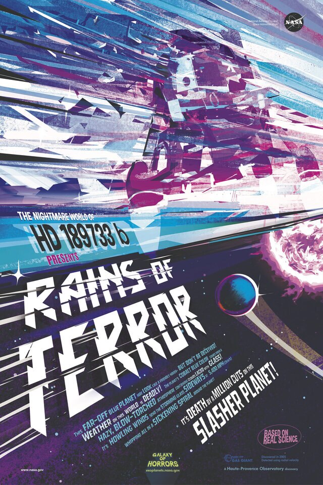 NASA Rains of Terror Poster