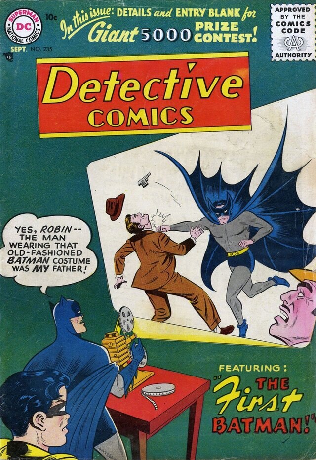 Detective Comics #235 (Writer: Bill Finger, Art: Sheldon Moldoff)