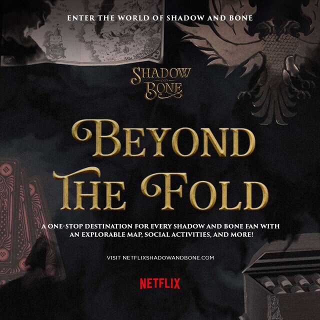 Shadow and Bone Beyond the Fold Poster 
