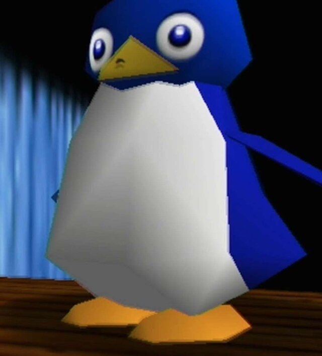 Super Mario 64 Penguin