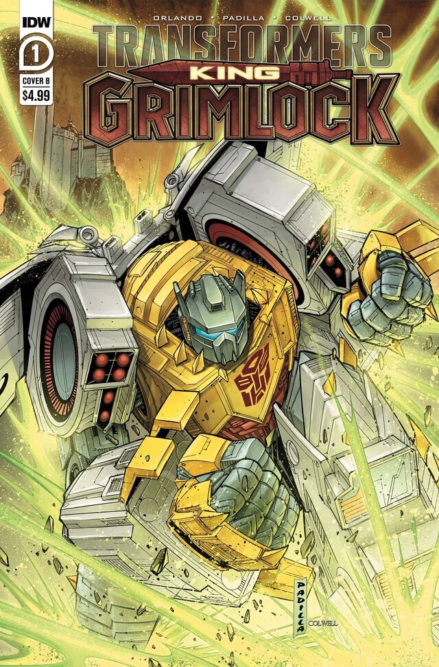 Transformers Grimlock 01 Cover B
