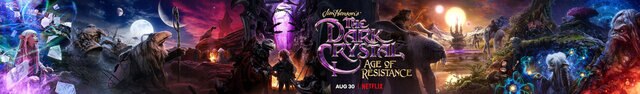 Full banner for The Dark Crystal on Netflix