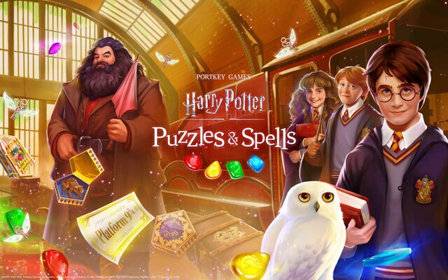 Harry Potter: Puzzles & Spells art
