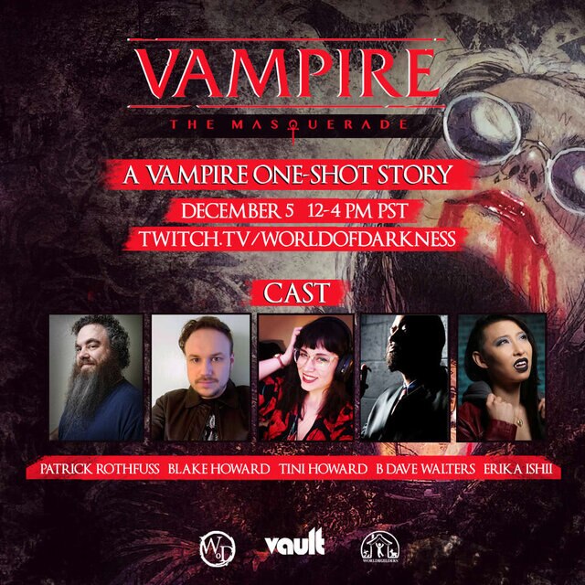 Vampire The Masquerade Twitch teaser December 2020