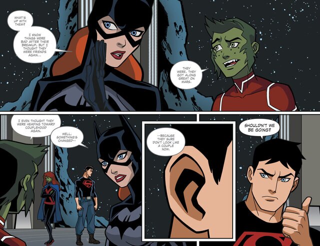 Young Justice: Outsiders comic page 3