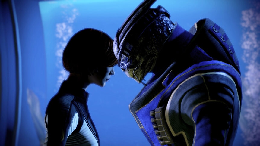 Mass Effect - Garrus and Shepard