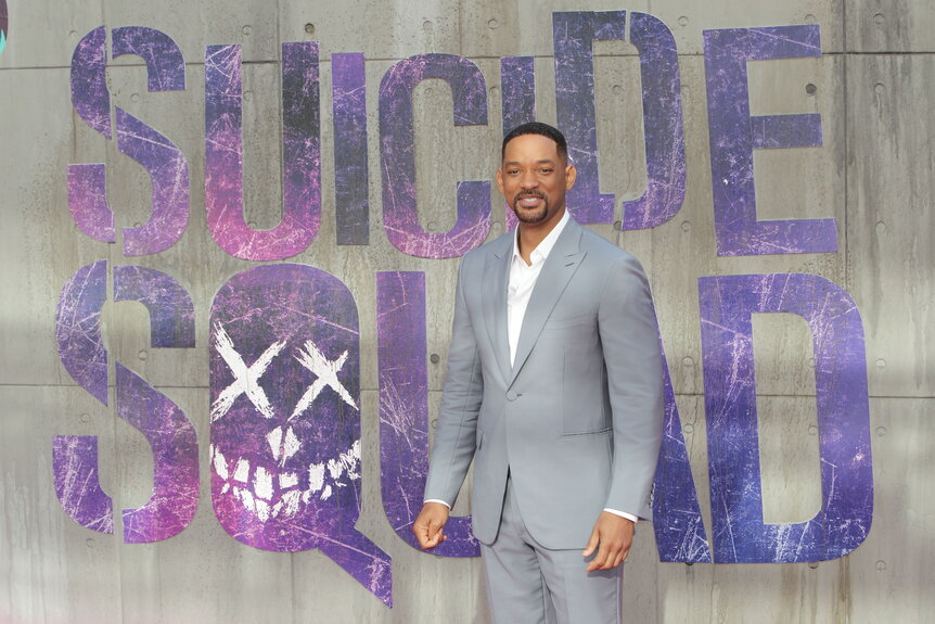 Will Smith Suicide Squad premiere London England
