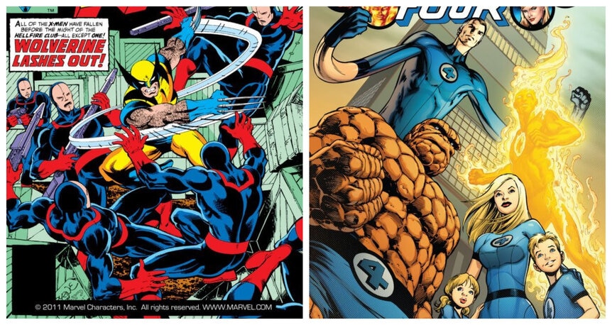 X-Men & Fantastic Four