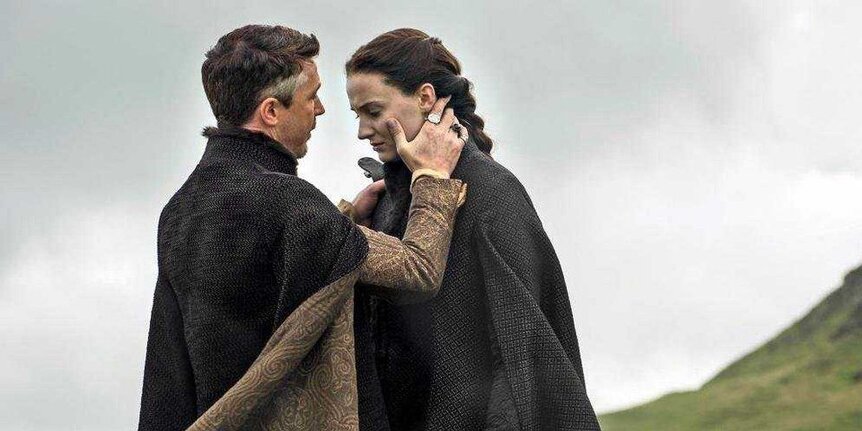Littlefinger and Sansa in Game of Thrones