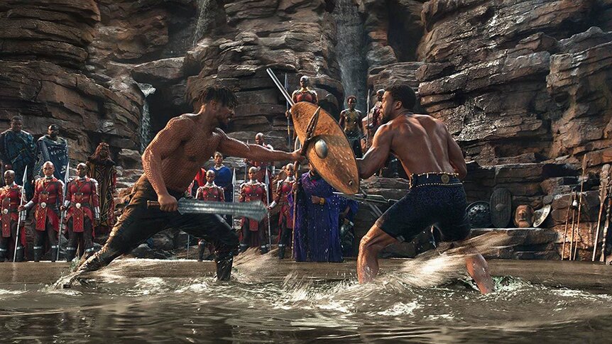 Black Panther Killmonger vs T'Challa