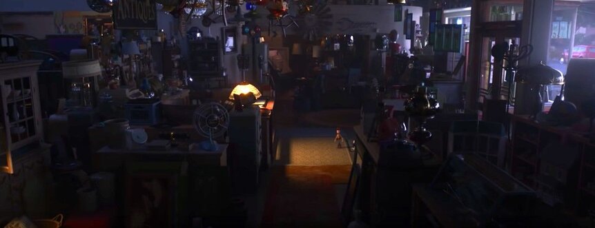 Antique mall in Toy Story 4
