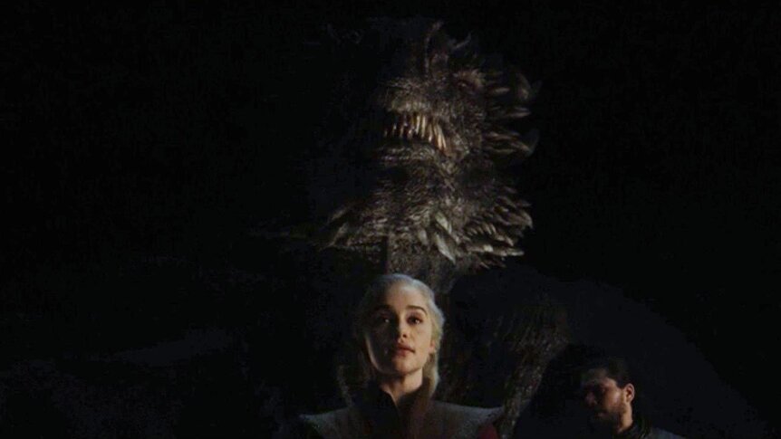 Game of Thrones: Drogon and Daenerys