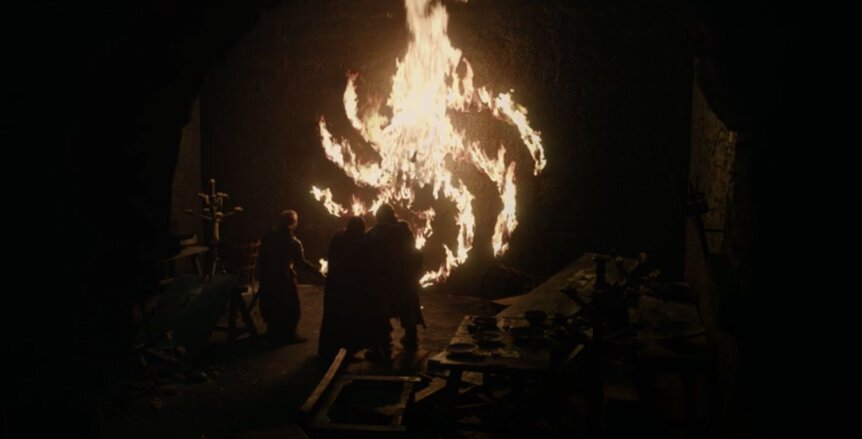 Flame Spiral in Game of Thrones