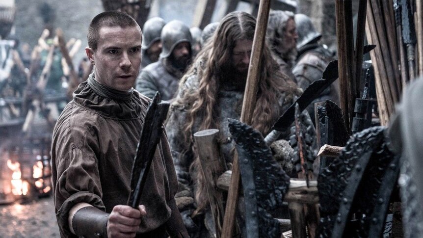 Joe Dempsie as Gendry in Game of Thrones on HBO