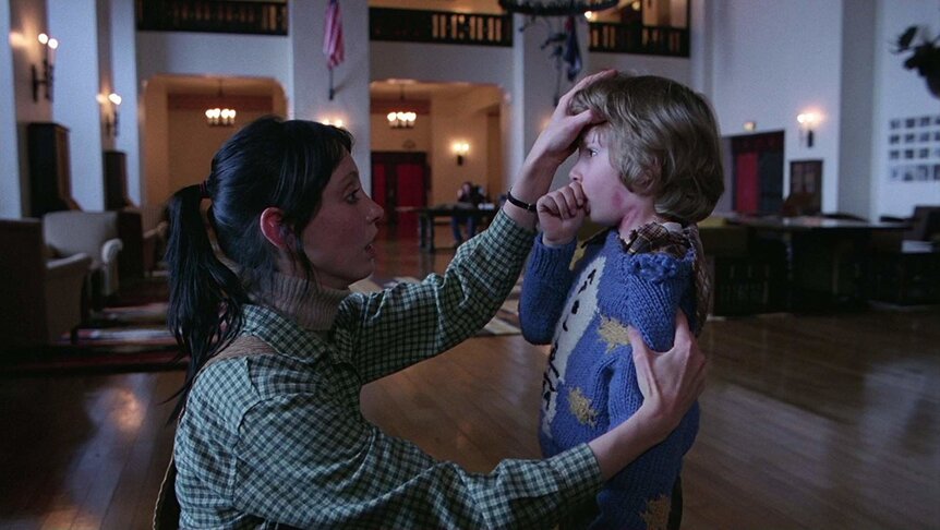 Wendy and Danny Torrance in The Shining