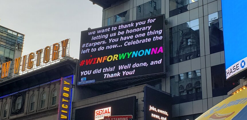 Wynonna Earp Times Square celebration