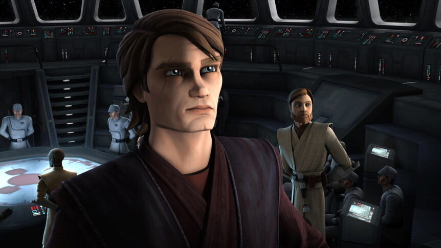 Anakin and Obi-Wan Star Wars The Clone Wars