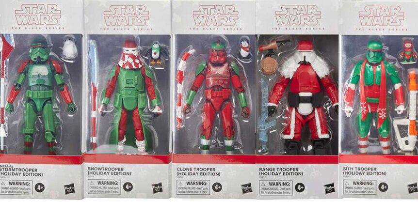 Hasbro Star Wars Black Series Holiday line