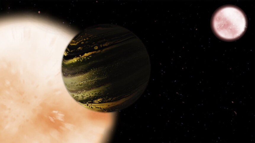 Phil Plait Bad Astronomy Artwork Circumbinary Planet