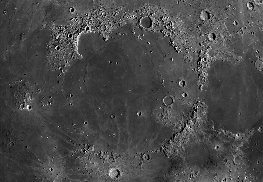 Mare Imbrium on the Moon