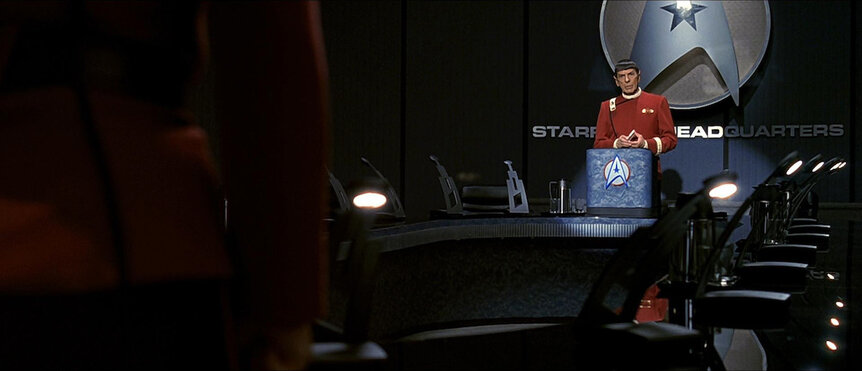 Star Trek 6 Briefing Scene BLU-RAY SCREENGRAB