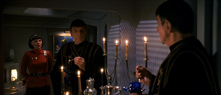 Star Trek 6 Spock And Valeris BLU-RAY SCREENGRAB