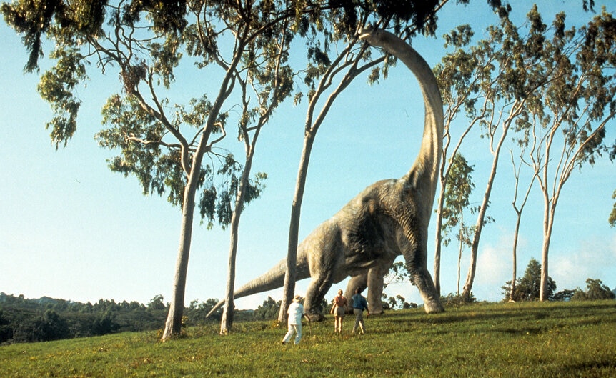 Jurassic Park brontosaurus GETTY