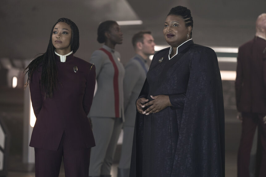 Star Trek: Discovery episode 413 Stacey Abrams PRESS email