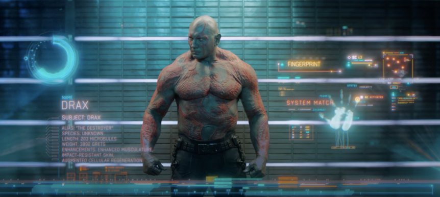 Drax Guardians of the Galaxy (2014) YT