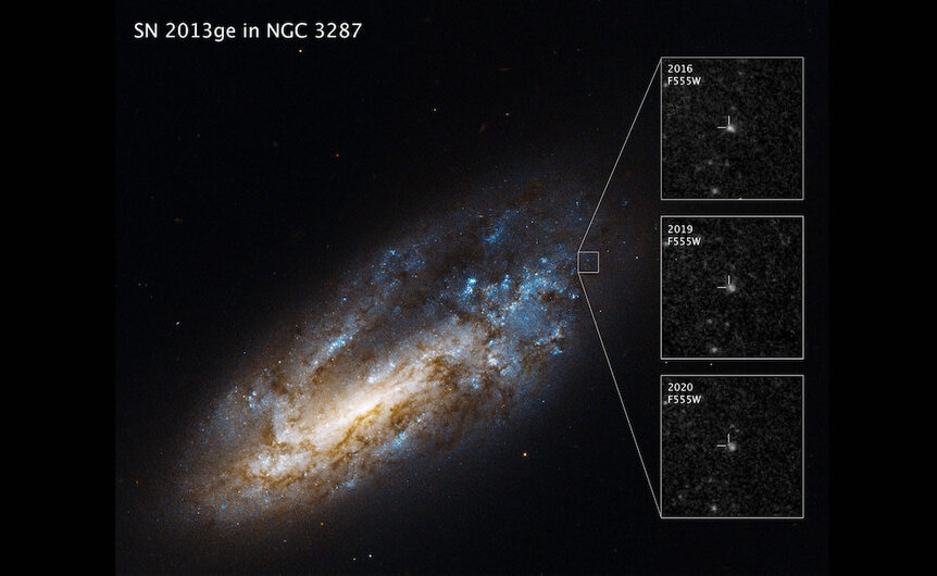 The supernova SN 2013ge in the galaxy NGC 3287