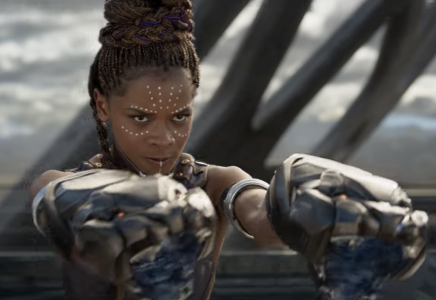 Shuri (Letitia Wright) in Black Panther (2018)