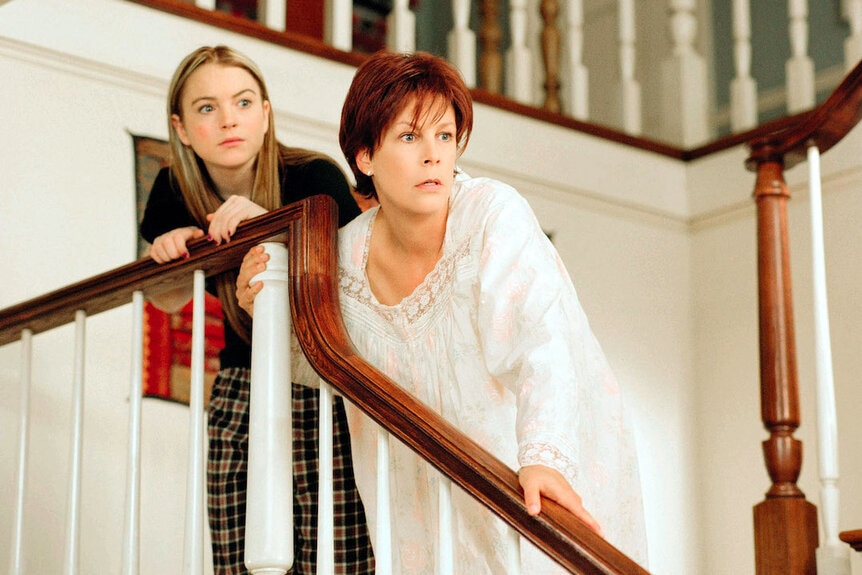 Lindsay Lohan and Jamie Lee Curtis in Freaky Friday (2003)