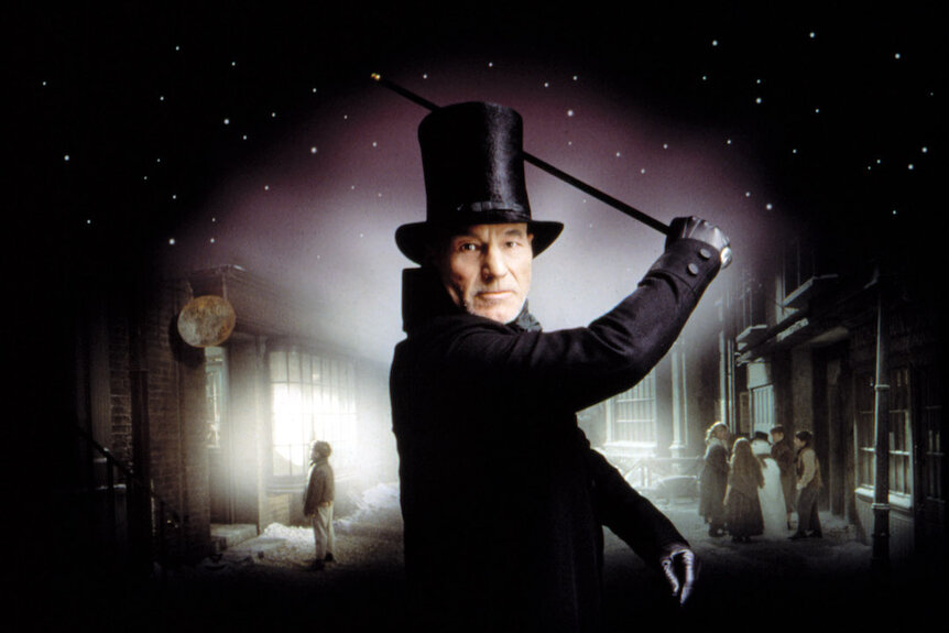 Patrick Stewart as Ebenezer Scrooge in A Christmas Carol (1999)
