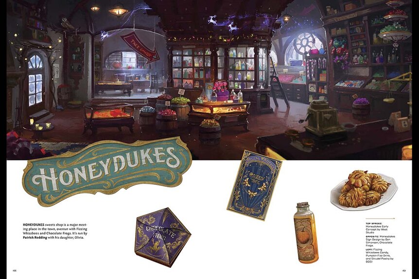 The Art and Making of Hogwarts Legacy Honeydukes
