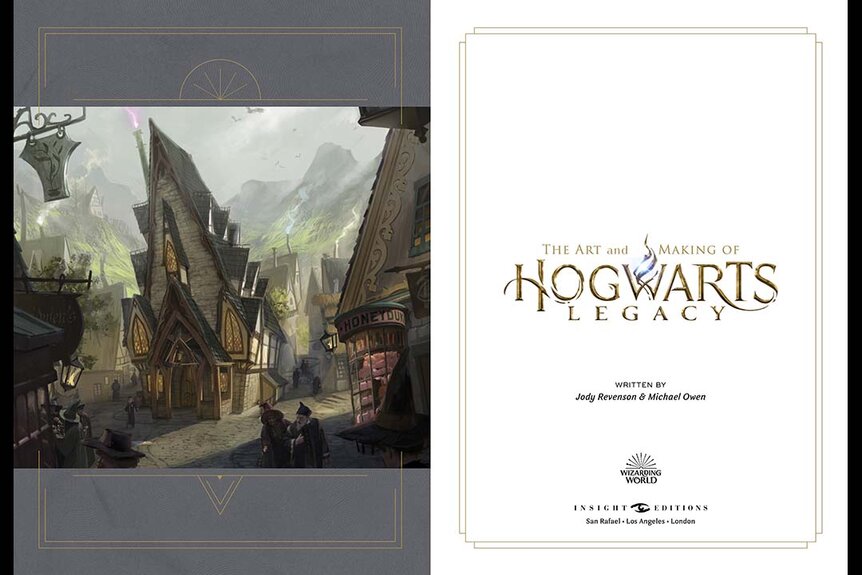 The Art and Making of Hogwarts Legacy Title Page